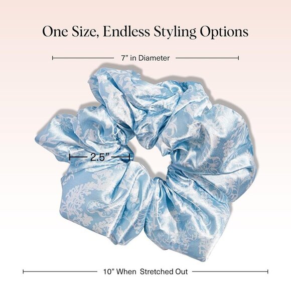 Satin Scrunchies No Tugging No Snag Cute Hair Accessories for Women Girls main image 6